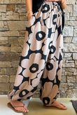 Carnaby Balloon Cuff Pant Black & Tan